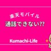 通話できない⁇